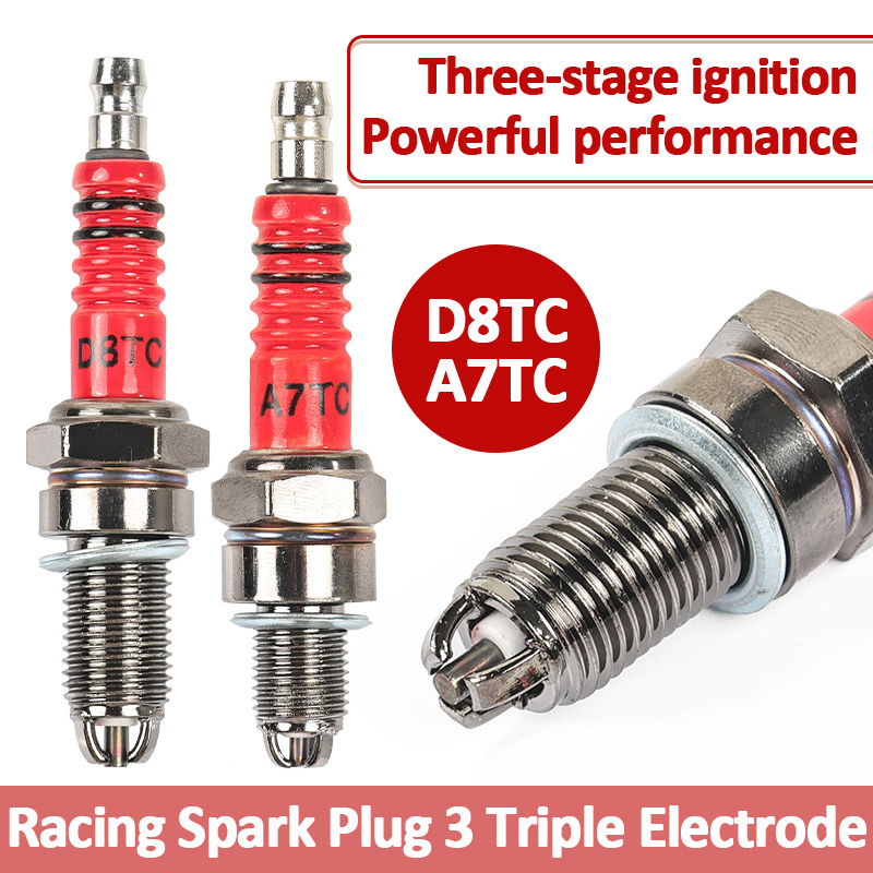 1/2PCS Racing Bougie 3 Triple  - Motorcycle Spark Plug recensie en prijs